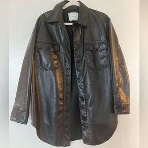 Aritzia leather jacket. Size S. Barely worn, great condition.